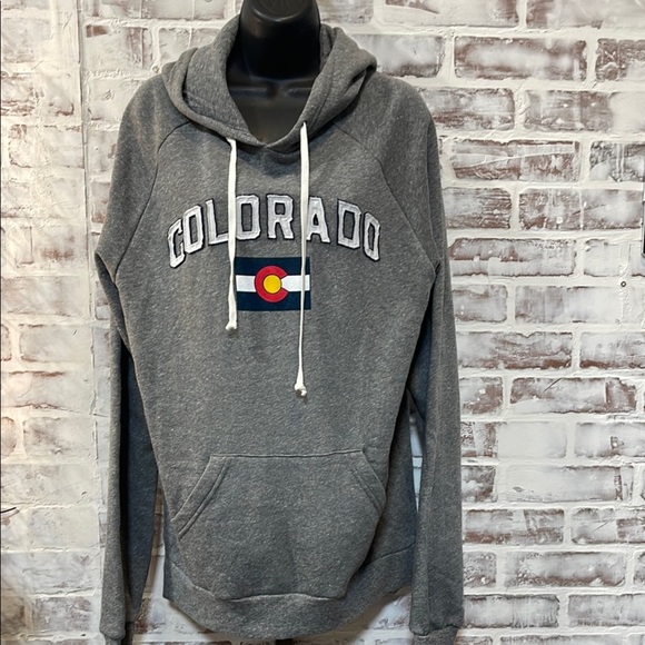 Blue 84 Sheels Classic Gray Sweatshirt Colorado  large - Picture 1 of 6